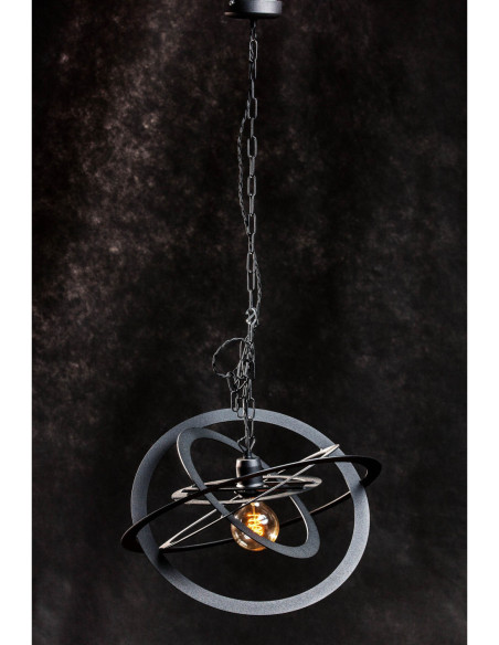Lampa industrialna GALAKTYKA CZARNA