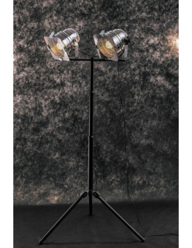 LAMPA INDUSTRIALNA NA STATYWIE 2-PUNKTOWA