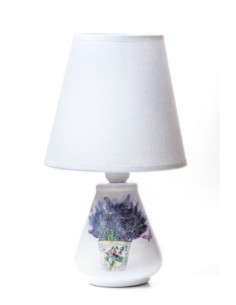 LAMPKA CERAMICZNA - LAWENDA...