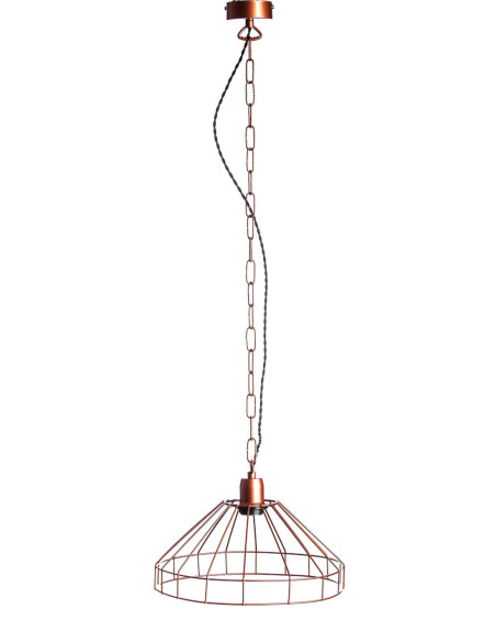 LAMPA WISZĄCA GABBIA /MIEDŹ