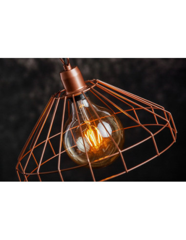 LAMPA WISZĄCA GABBIA /MIEDŹ