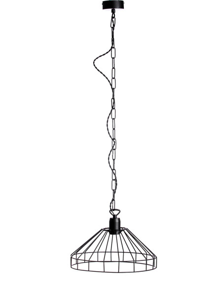 LAMPA WISZĄCA GABBIA /CZARNY