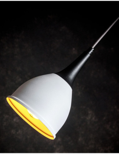 MONIC 1 BIAŁO-CZARNA