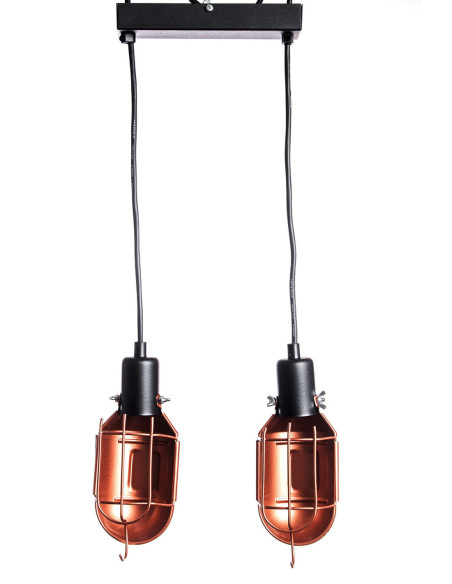 Lampa loftowa MECHANICAL 2 miedź