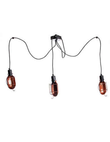 Mechanical 3 spider miedziany