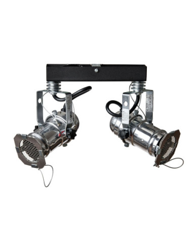 Reflektor DRAGON 2-PKT/SILVER PLAFON