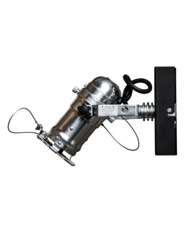 Reflektor DRAGON 1-PKT/SILVER KINKIET