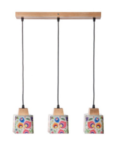 Lampa Folkowa 3B/DREWNO...