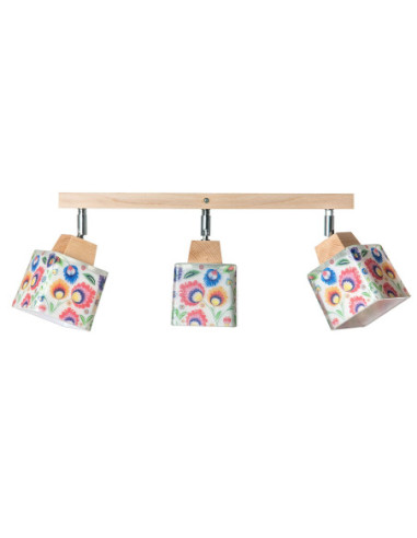 Plafon Folkowy 3B/DREWNO WOSKOWANE