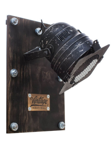 Kinkiet LOFTOWY LOFT WENGE REFLEKTOR...