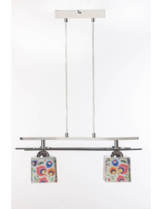 LAMPA WISZĄCA FOLK B/2L