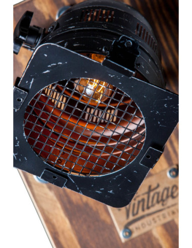 Kinkiet LOFTOWY LOFT BROWN REFLEKTOR...