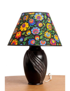 FOLKOWA LAMPA CERAMICZNA...