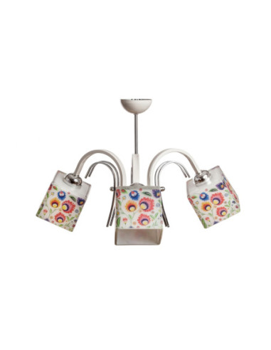 Żyrandol FOLKOWY 3B