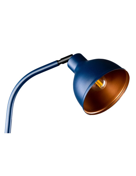 GENUA GRANATOWO -MIEDZIANA/K3 LAMPA PODŁOGOWA