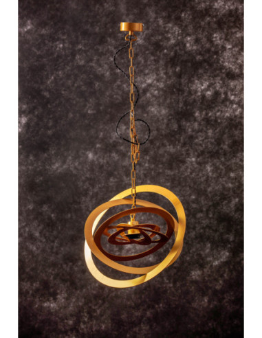Lampa industrialna GALAKTYKA  ZŁOTA