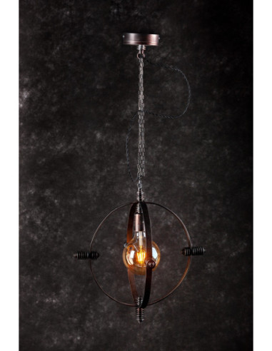 Lampa LOFTOWA wisząca SUPERNOVA DUŻA/HANDMADE/