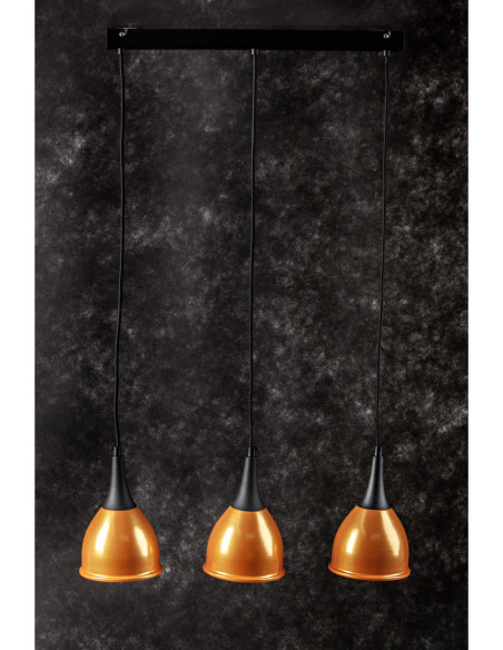 MONIC III  ZŁOTO - CZARNA