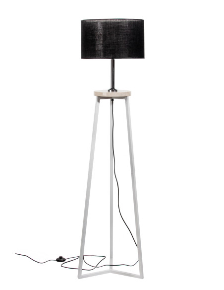 FLOKI AB. CZARNY/MARMUR CREMA MARFIL-HANDMADE