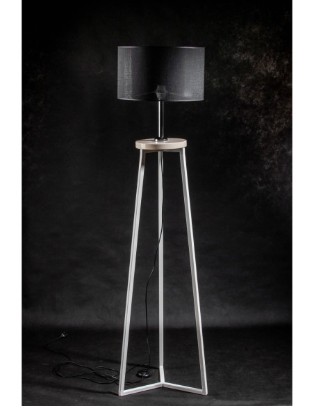 FLOKI AB. CZARNY/MARMUR CREMA MARFIL-HANDMADE