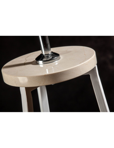 FLOKI AB. CZARNY/MARMUR CREMA MARFIL-HANDMADE