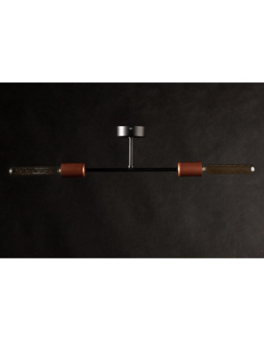 Plafon GENEWA 2PKT /czarny/