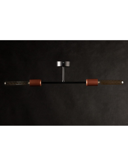 Plafon GENEWA 2PKT /czarny/