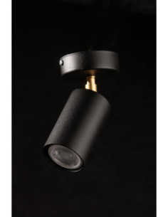 PLAFON SPECTRA 1P  CZARNA... 2