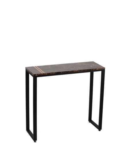 KONSOLA MARMUR EMPERADOR DARK /KRYSZTAŁ ZŁOTY 90X31X85