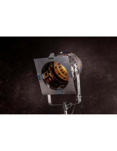 FLOKI REFLEKTOR BIAŁY/DREWNO JESION - HANDMADE