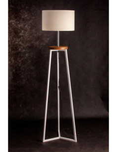 FLOKI BIAŁY AB. ECRU/DREWNO... 2