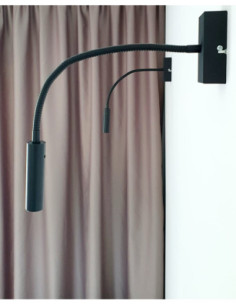 KINKIET SPECTRA CZARNY- NA... 2