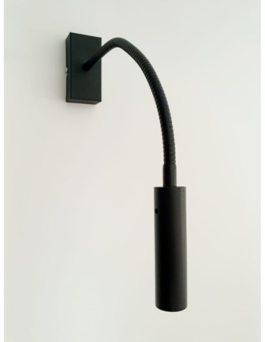 KINKIET SPECTRA CZARNY- NA PESZLU