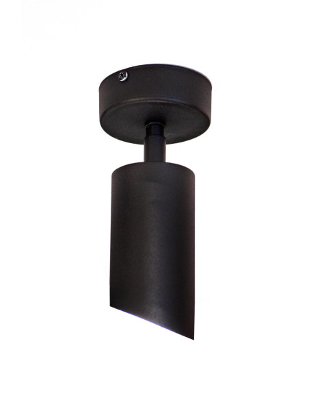 PLAFON SPECTRA 1P-SKOS/CZARNA STRUKTURA