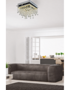 Plafon kryształowy PARI 2