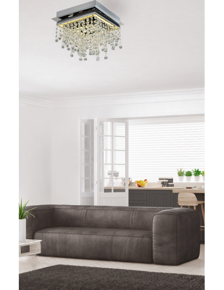 Plafon kryształowy PARI