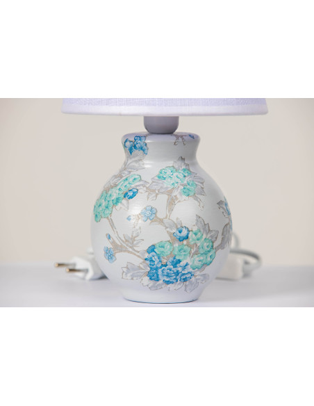 LAMPKA CERAMICZNA -GAŁĄZKA SZCZĘŚCIA /HAND MADE/