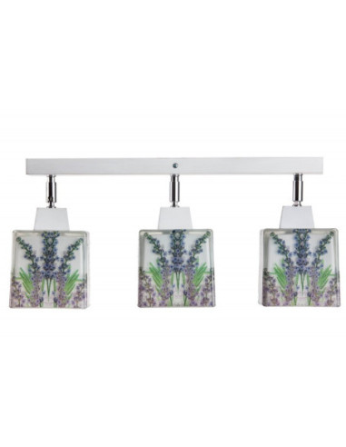 Klosz do lampy PROWANSALSKI LAWENDA Ręcznie...