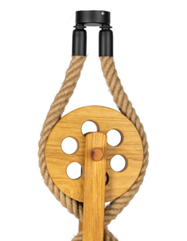 LAMPA WISZĄCA LOFTOWA- LOCH NESS 2PKT. BROWN...