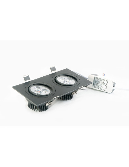 TRIPO II - oczko podwójne czarne