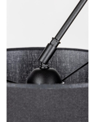 LAMPA WISZĄCA INDUSTRIALNA HANKA BLACK