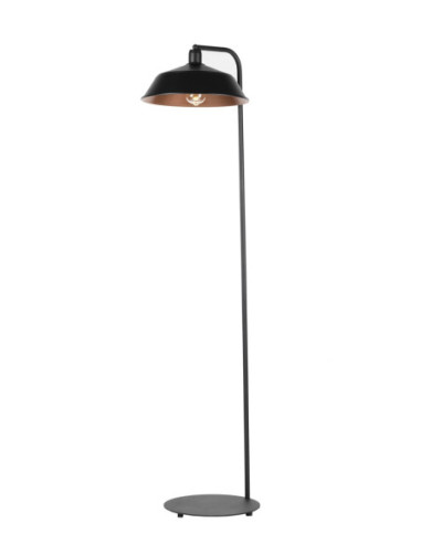 SCORPION BLACK & COPPER  - LAMPA PODŁOGOWA