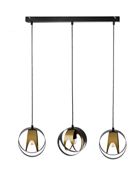 SELENA 3 L CZARNO/ZŁOTA