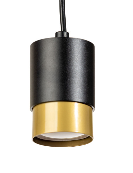LAMPA Soul 3LP CZARNO/ZŁOTA