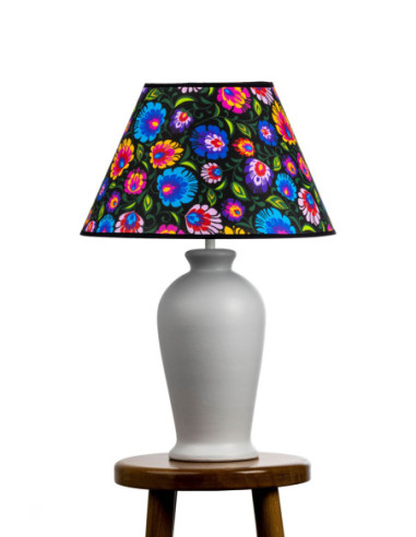 Lampa ceramiczna ERIS w kolorze szarym /HAND...