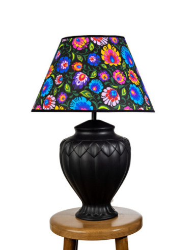 Lampa ceramiczna ARTEMIDA w kolorze czarnym...