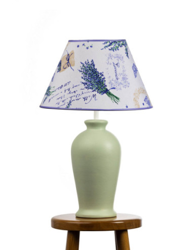 Lampa ceramiczna ERIS w kolorze mięty /HAND...