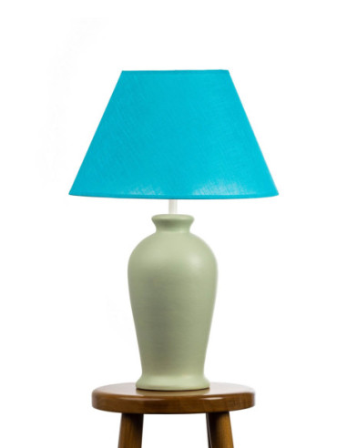Lampa ceramiczna ERIS w kolorze mięty /HAND...