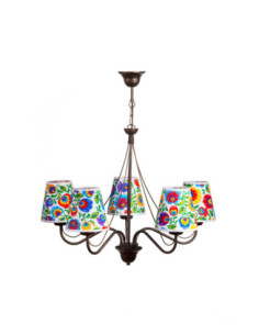 Żyrandol folk KATRIN 5...