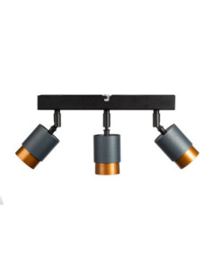 PLAFON Soul 3P SZARY...